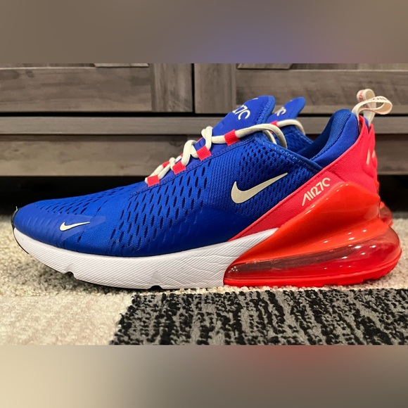Nike Other - ⚠️SOLD⚠️Nike Air Max 270 Hyper Royal Blue, White, Pink Shoes - Men’s Size 10.5